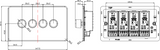 ML Accessories 4G 2-Way Intelligent Dimmer for LED - Polished Brass