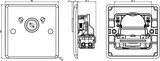 ML Accessories 20A DP Lockable Switch - Side View
