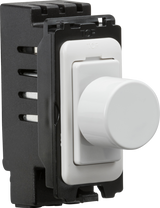 5-400W Intelligent 2-Way Dimmer Module with Curved Edge Grid Adaptor Kit