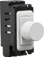 5-400W Intelligent 2-Way Dimmer Module with Curved Edge Grid Adaptor Kit