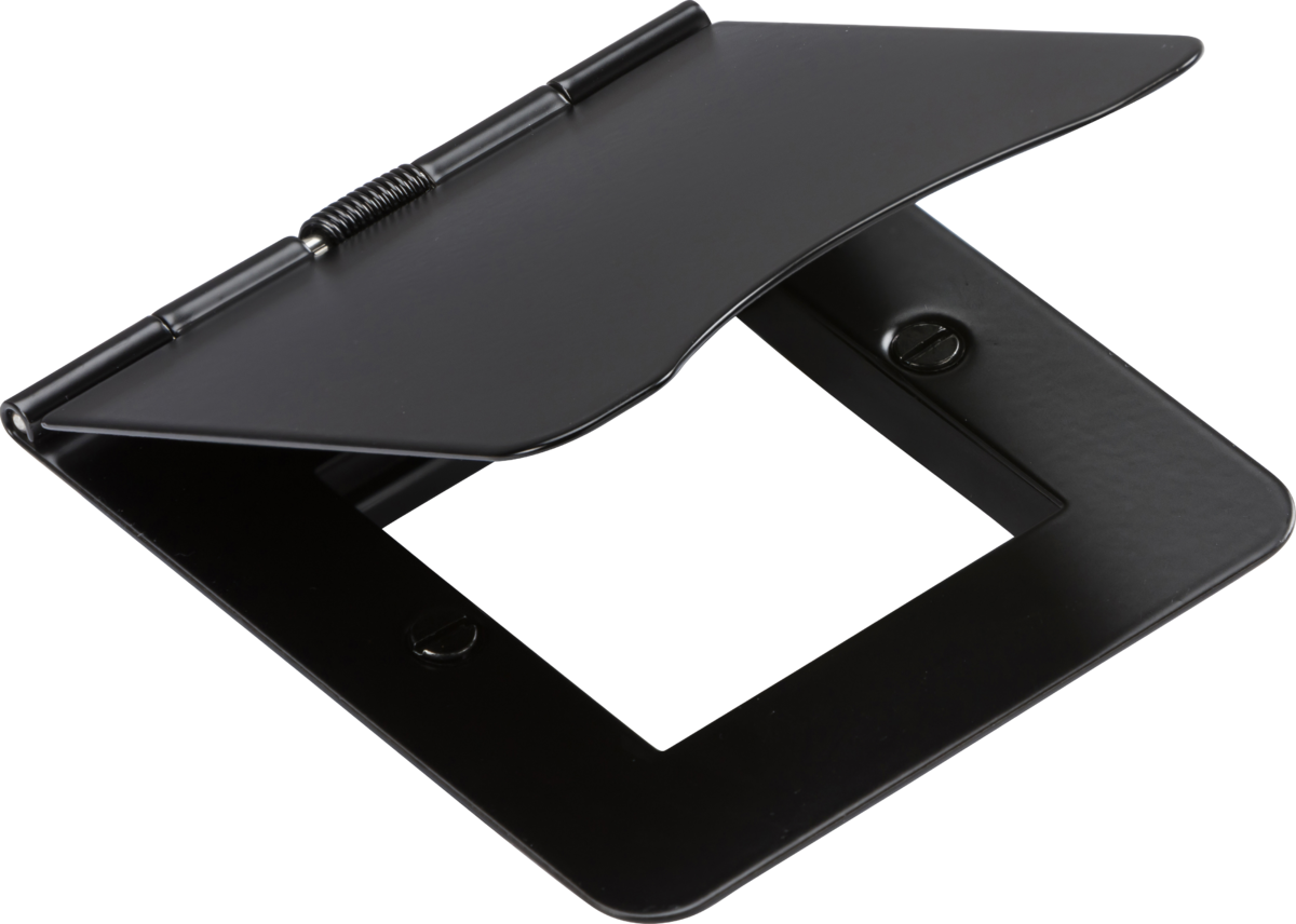 2G Modular Floor Plate - Matt Black, Ultra Low Profile