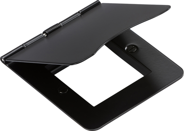 2G Modular Floor Plate - Matt Black, Ultra Low Profile
