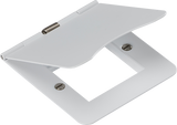 2G Modular Floor Plate Matt White - Euro Module Compatible