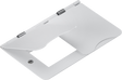 4G Modular Floor Plate - Matt White Suitable for Euro Module Inserts