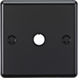 20A Flex Outlet Plate - Matt Black - Perfect for Modern Homes