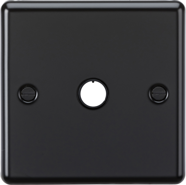20A Flex Outlet Plate - Matt Black - Perfect for Modern Homes
