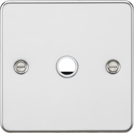 20A Flex Outlet Plate - Polished Chrome