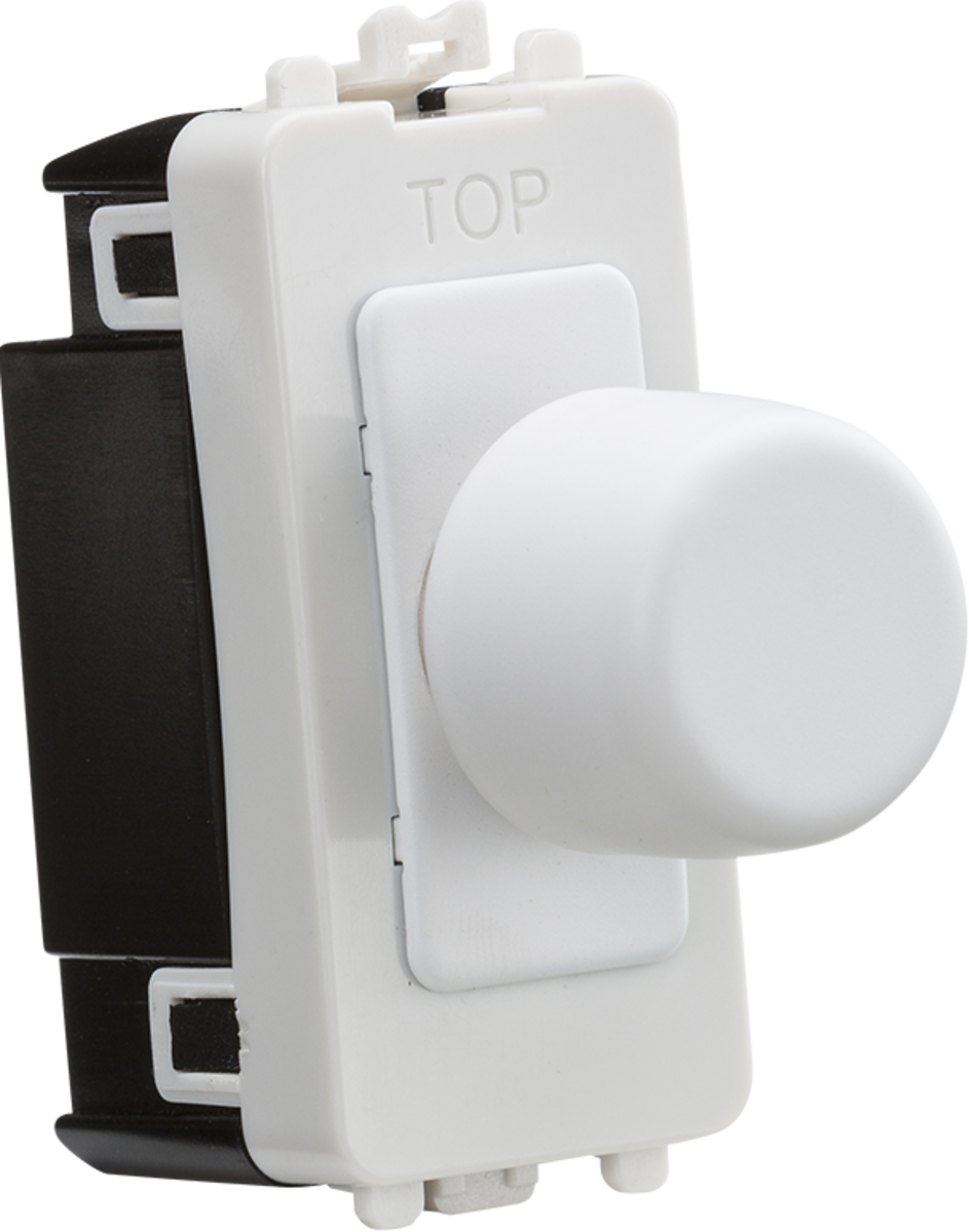 6A 1G 2-Way Dummy Dimmer Module - Matt White