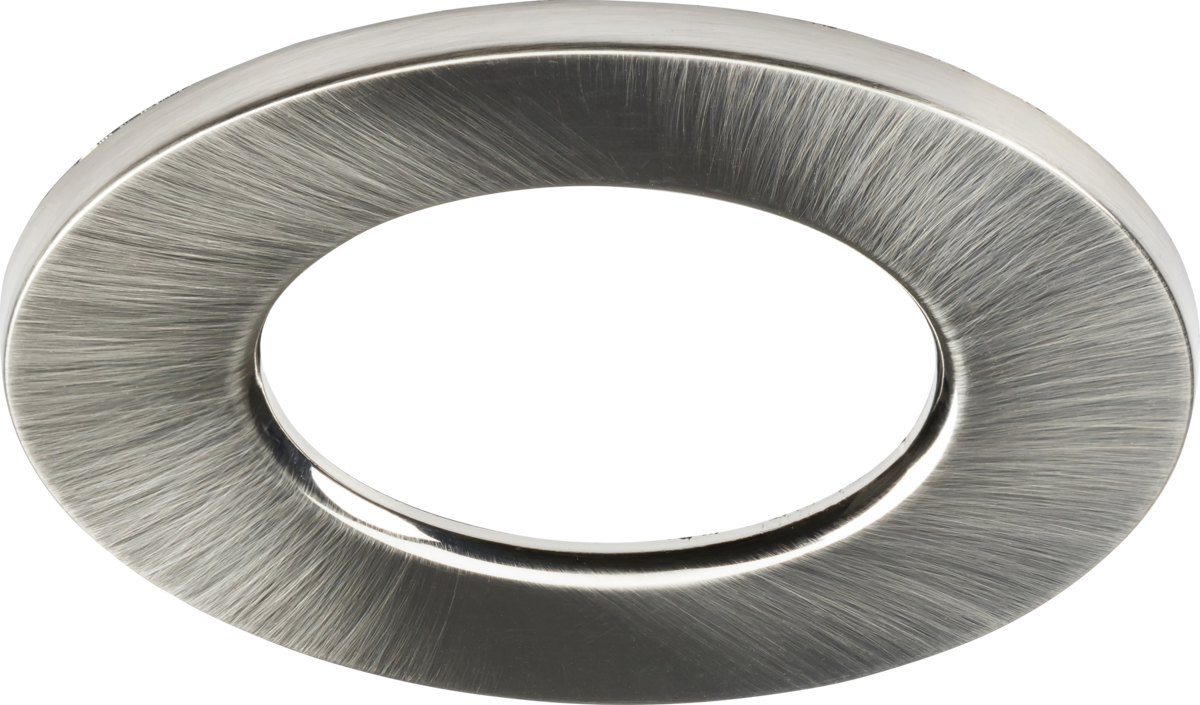 RenuLED Bezel - Brushed Chrome Compatible with RenuLED Fixed and Tilt Downlights