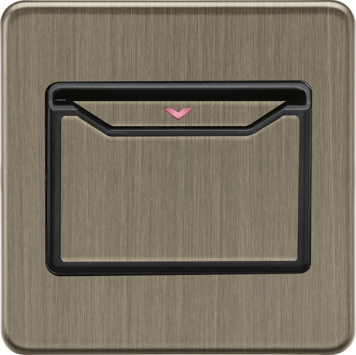 32A 1G Key Card Switch - Antique Brass Design
