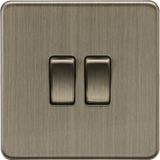 10AX 2G 2-Way Switch - Antique Brass