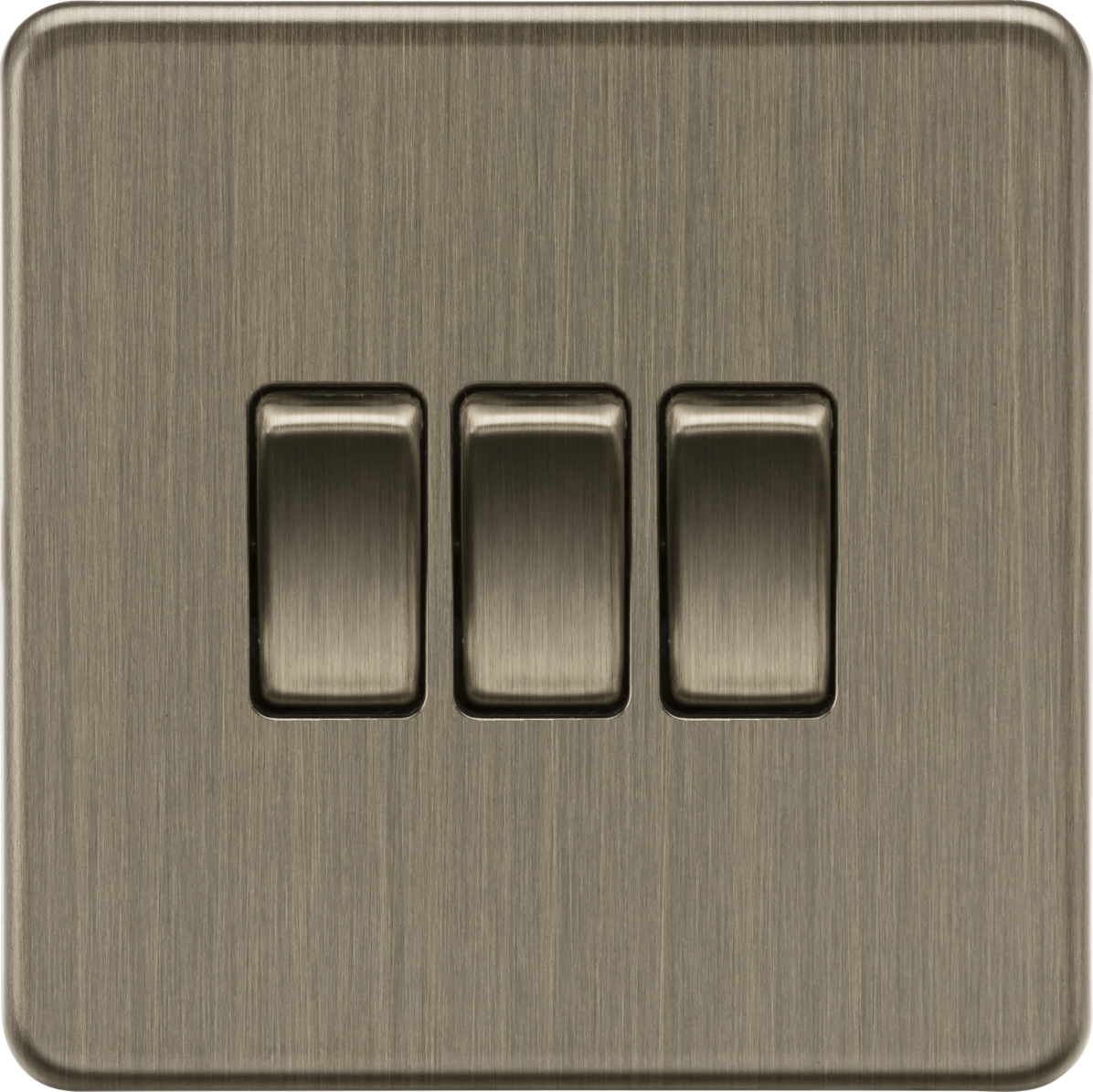 10AX 3G 2-Way Switch - Antique Brass