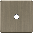 20A Flex Outlet Plate - Antique Brass