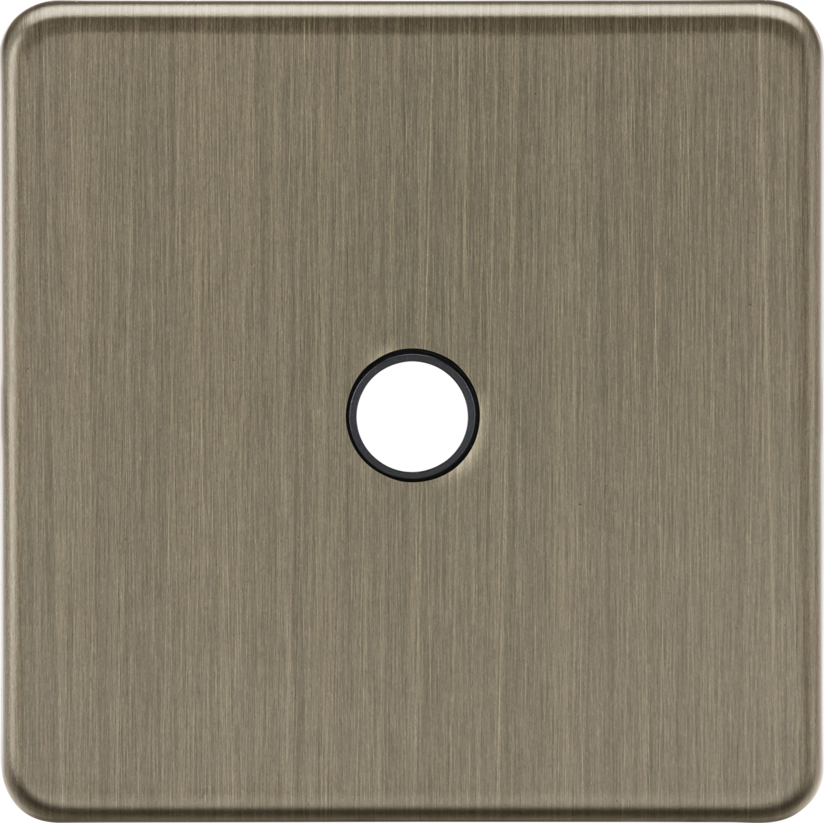 20A Flex Outlet Plate - Antique Brass