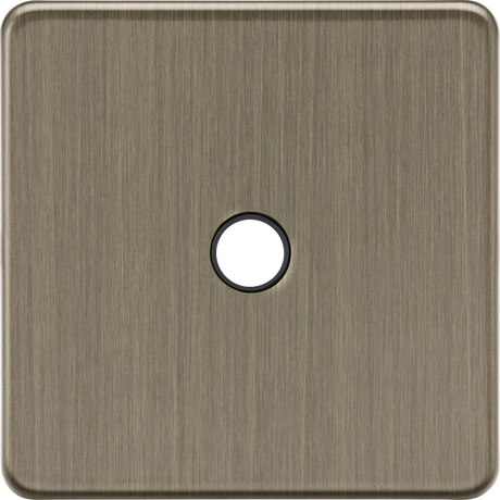 20A Flex Outlet Plate - Antique Brass