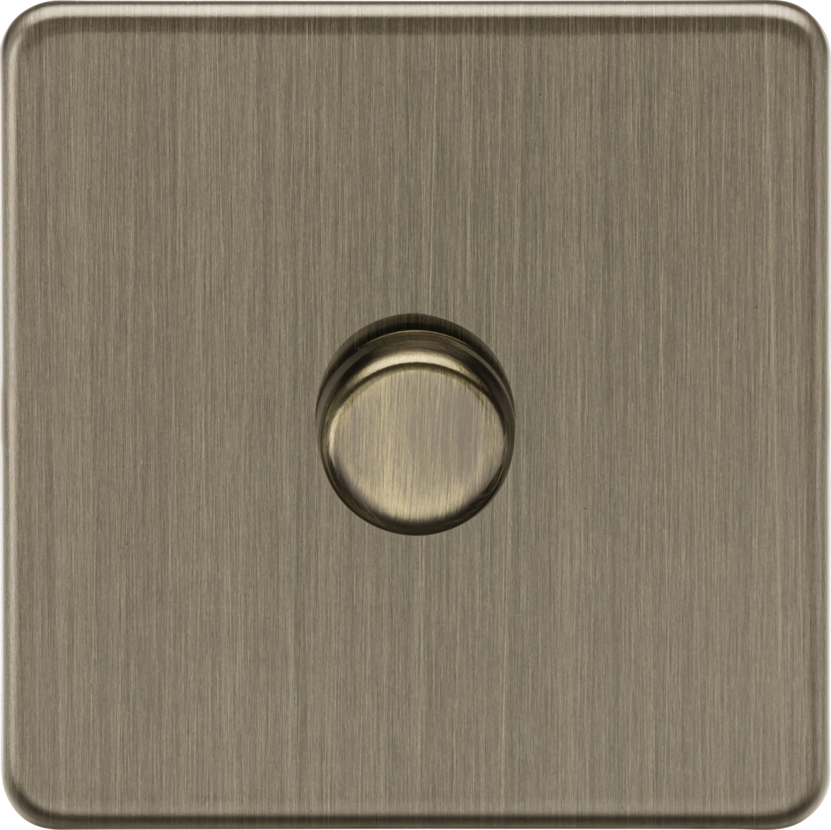 1G 2-way 10-200W Intelligent Dimmer Switch - Antique Brass