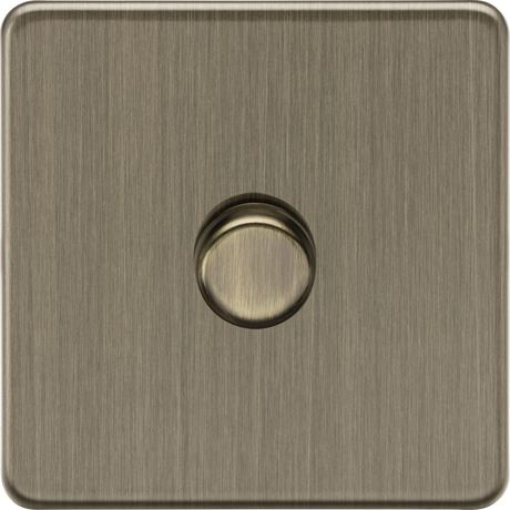 1G 2-way 10-200W Intelligent Dimmer Switch - Antique Brass