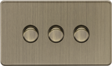 3G 2-way 10-200W Intelligent Dimmer - Antique Brass