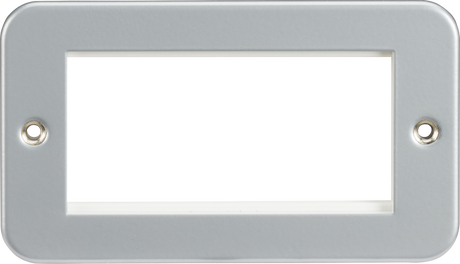 Metal Clad 4G Modular Faceplate - Heavy Duty Design