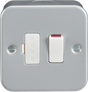 Metal Clad 13A Switched Spur Unit - Heavy Duty Wiring Accessory