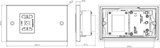 Dual Voltage Shaver Socket Brushed Chrome - Alternative View