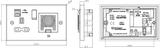 Dual USB Charger and Bluetooth Speaker Socket