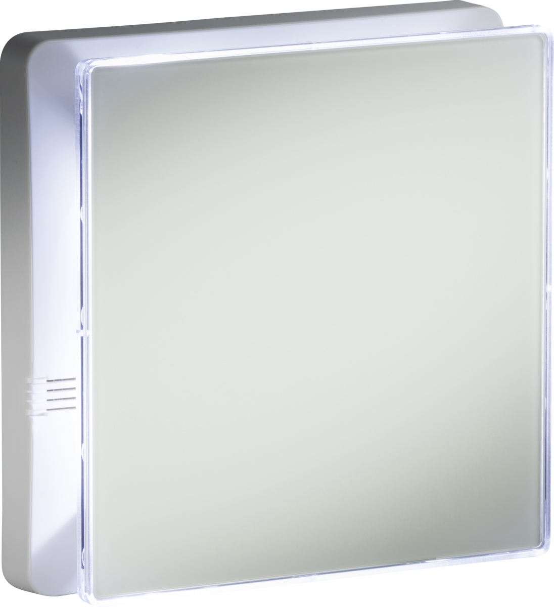 IP45 LED Backlit Extractor Fan - White, 100mm