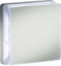 IP45 LED Backlit Extractor Fan - White, 100mm