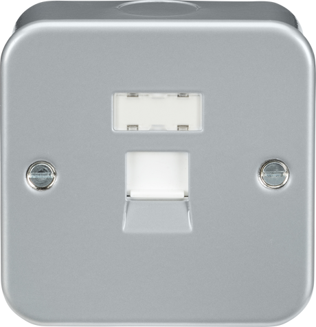 Knightsbridge 1G RJ45 Network Outlet - Heavy Duty Metal Clad