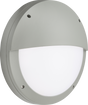230V IP65 18W LED Eyelid Bulkhead CCT Grey