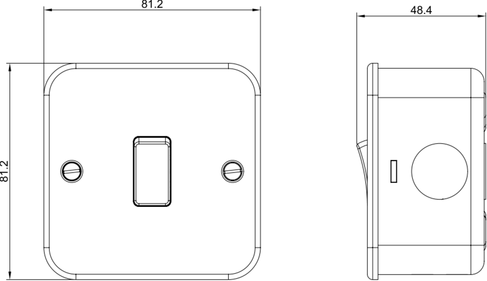 Metal Clad Switch - Heavy Duty Design