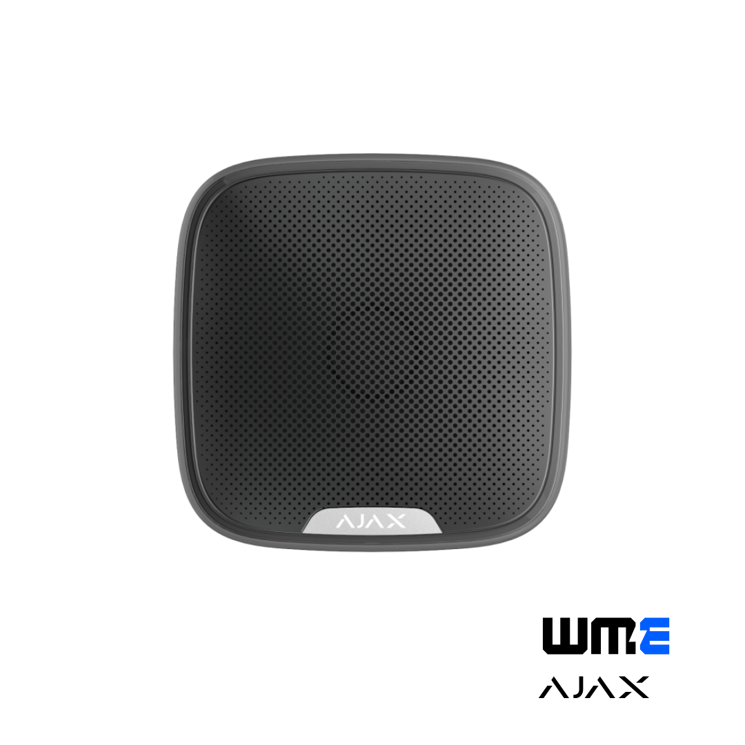 AJAX: FIBRA STREETSIREN DOUBLE DECK, Adjustable Alarm 85-113 dB, IP54