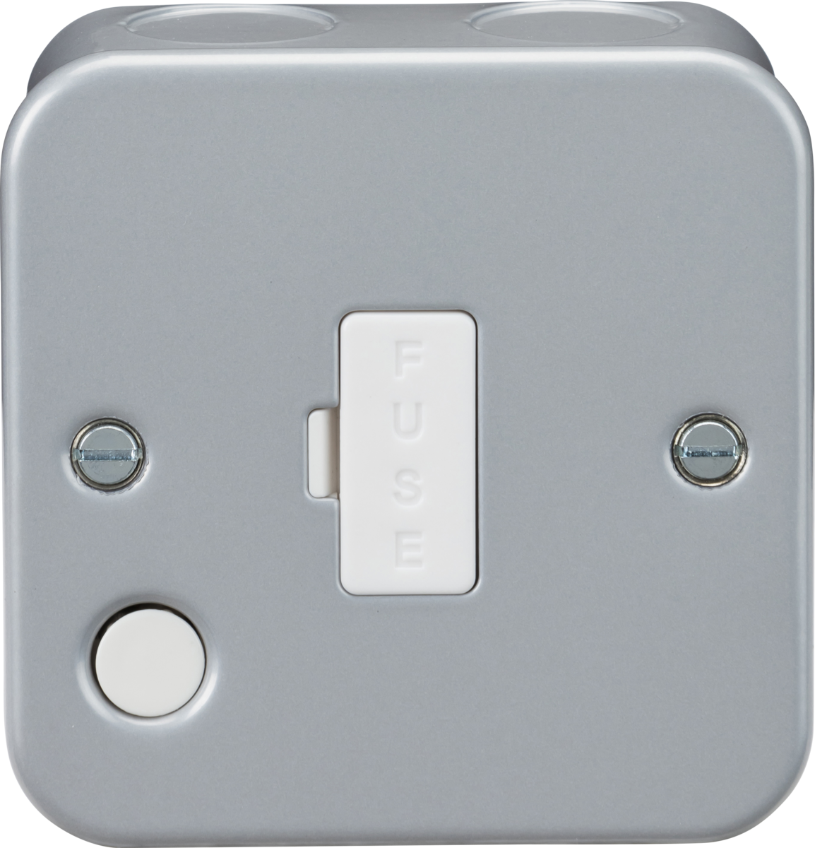 13A Unswitched Fused Spur with Flex Outlet - Metal Clad