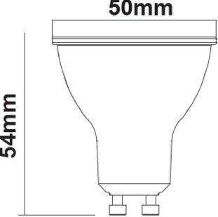Smart Wi-Fi GU10 Lamp - RGB and CCT Adjustability