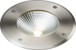 230V IP65 9W LED Stainless Steel Recessed Ground Light 3000K - Image 1