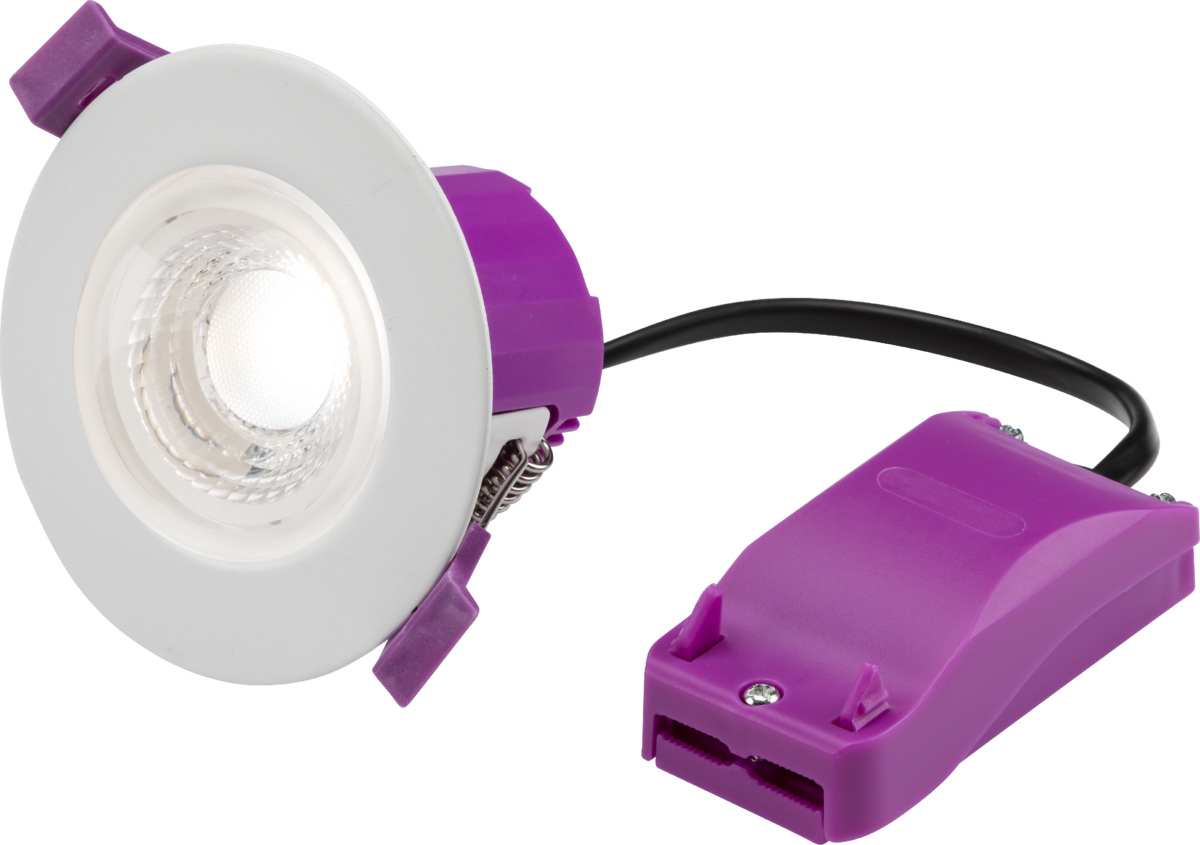 RenuLED Fixed 6W IP65 Fire-rated LED Downlight