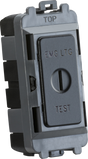 20AX 2-Way Key Module Marked EMG LTG TEST - Matt Black