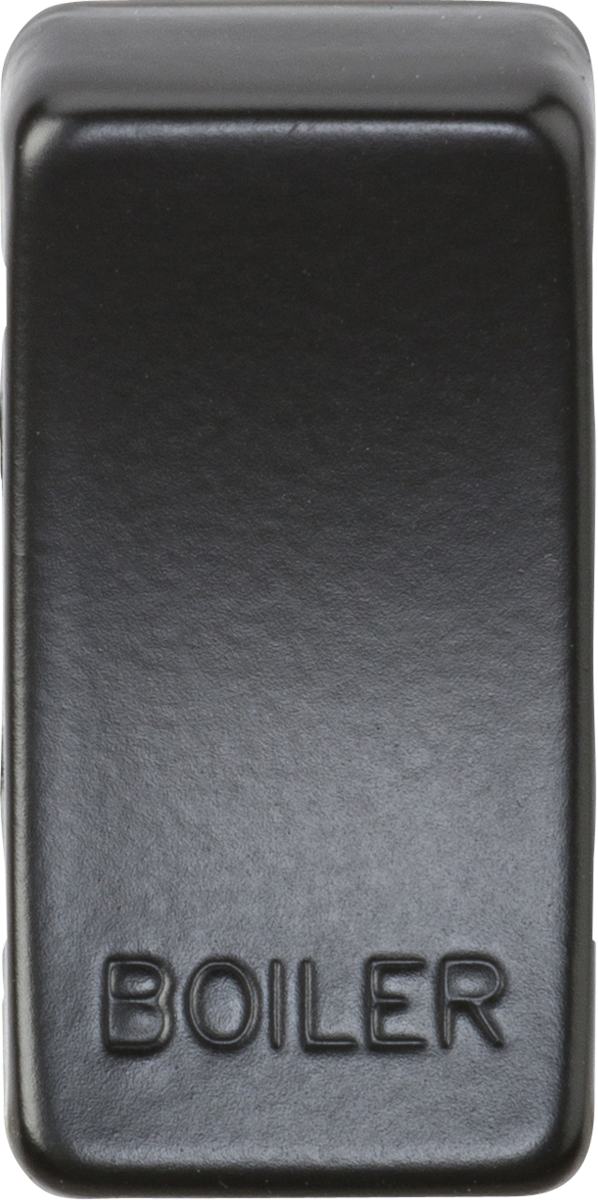 ML Accessories GDBOILMB Switch Cover Marked BOILER - Matt Black