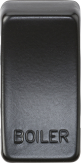 ML Accessories GDBOILMB Switch Cover Marked BOILER - Matt Black