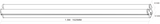 230V 50W Twin Emergency LED Batten - Additional View