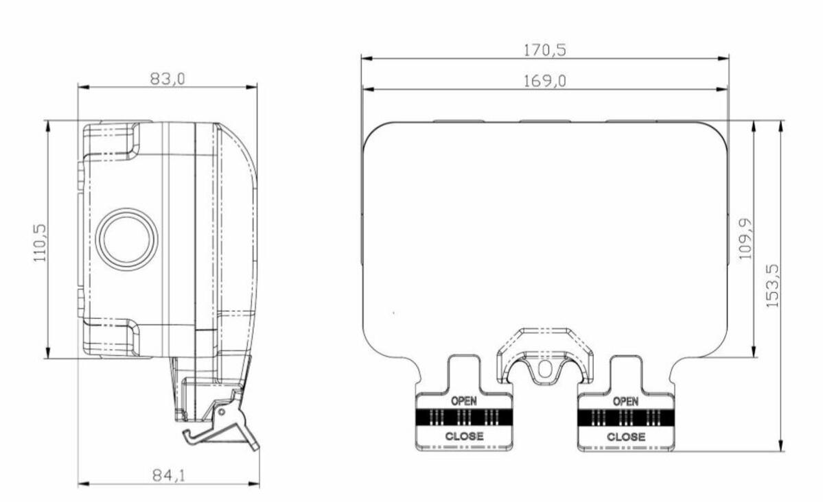 Smart IP66 13A Weatherproof Outdoor Socket