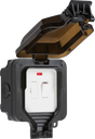 IP66 13A Switched Fused Spur Unit with Neon - Robust Weatherproof Solution