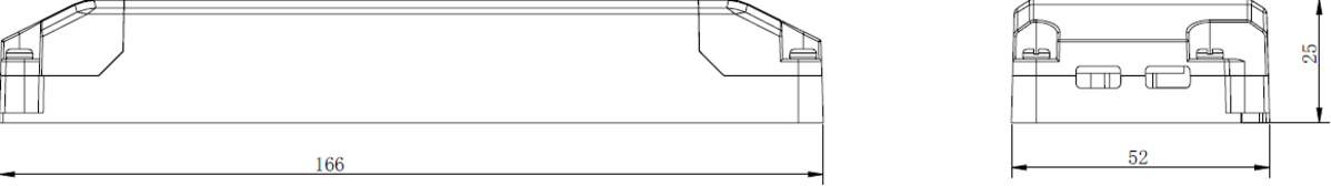 IP20 700mA 40W LED Dimmable Driver - Alternative View