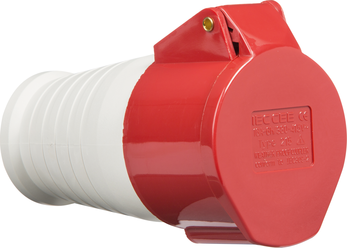 415V IP44 16A Connector 3P+N+E - ML Accessories