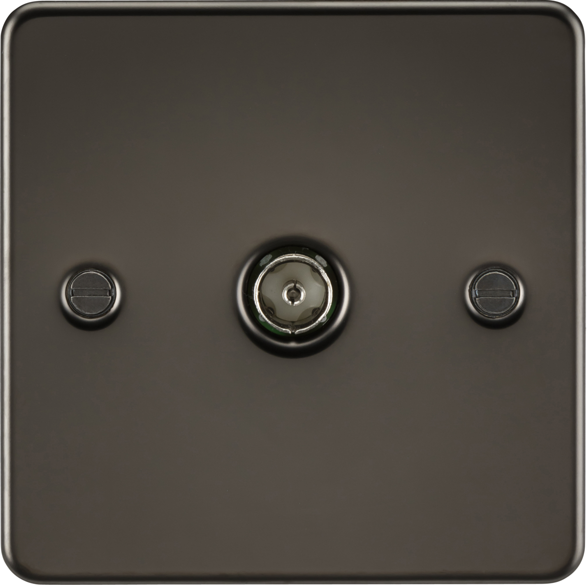 ML Accessories TV Outlet (non-isolated) - Gunmetal