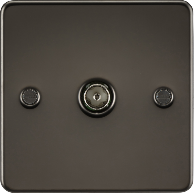 ML Accessories TV Outlet (non-isolated) - Gunmetal