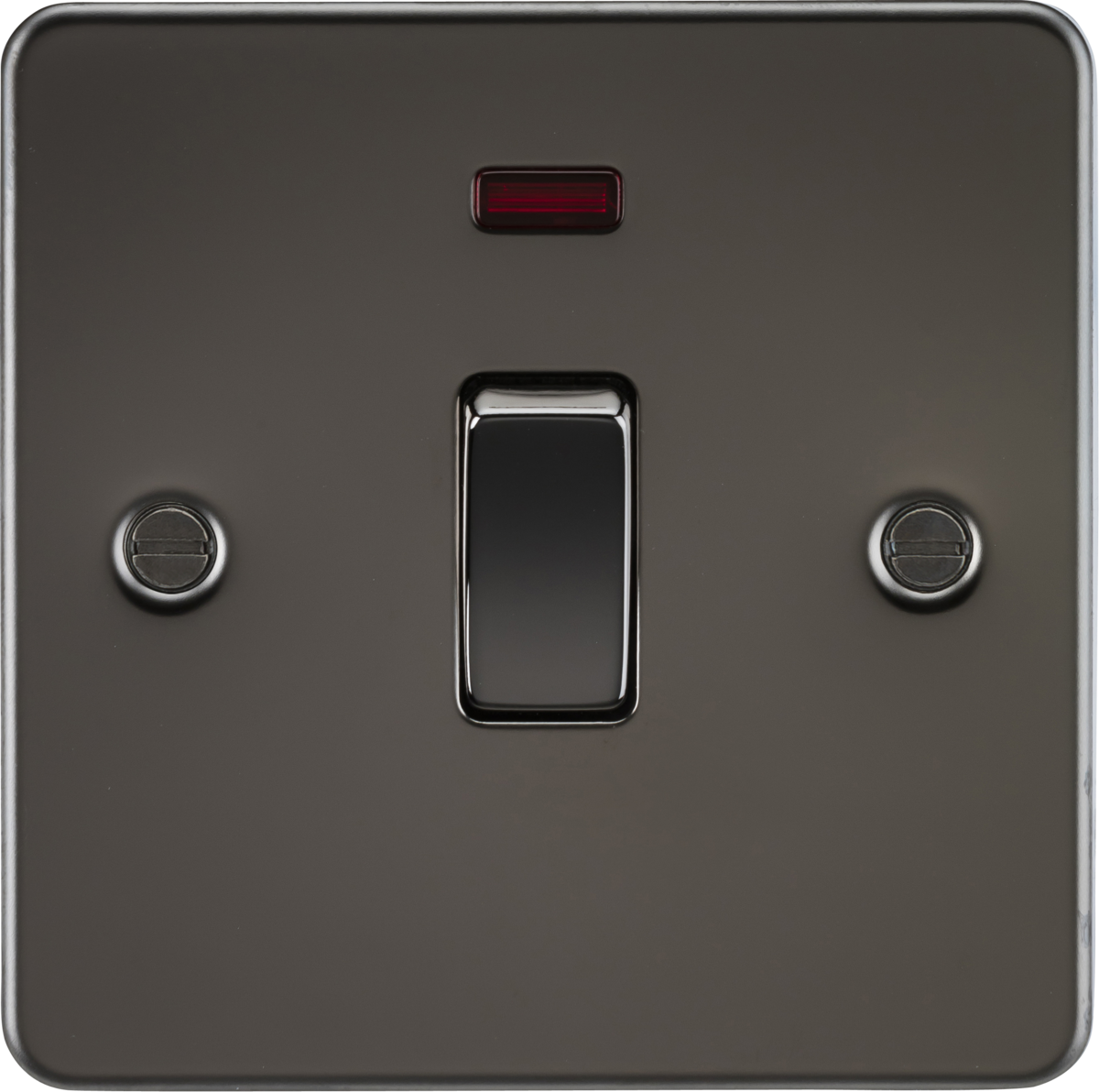 20A 1G DP Switch with Neon - Gunmetal