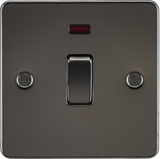 20A 1G DP Switch with Neon - Gunmetal