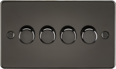 4G 2-way 60-400W Leading Edge Dimmer - Gunmetal