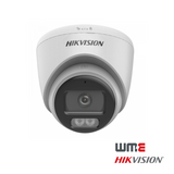 3K ColorVu Smart Hybrid Light Fixed Turret Camera, 2.8mm Lens, IP67, 40m IR, DS-2CE72KF0T-LFS
